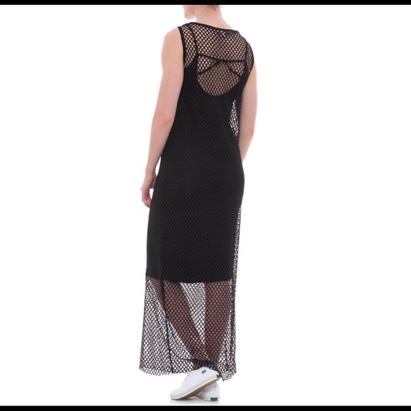 X by Gottex Open- Mesh Maxi Dress-Sleeveless - Picture 3 of 3